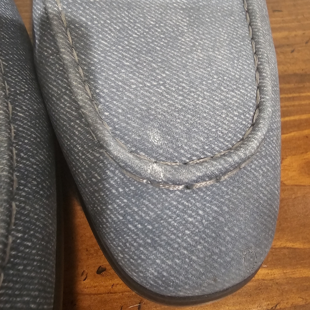 Steve Madden Denim and Chestnut Men's Loafers - Picture 6 of 6